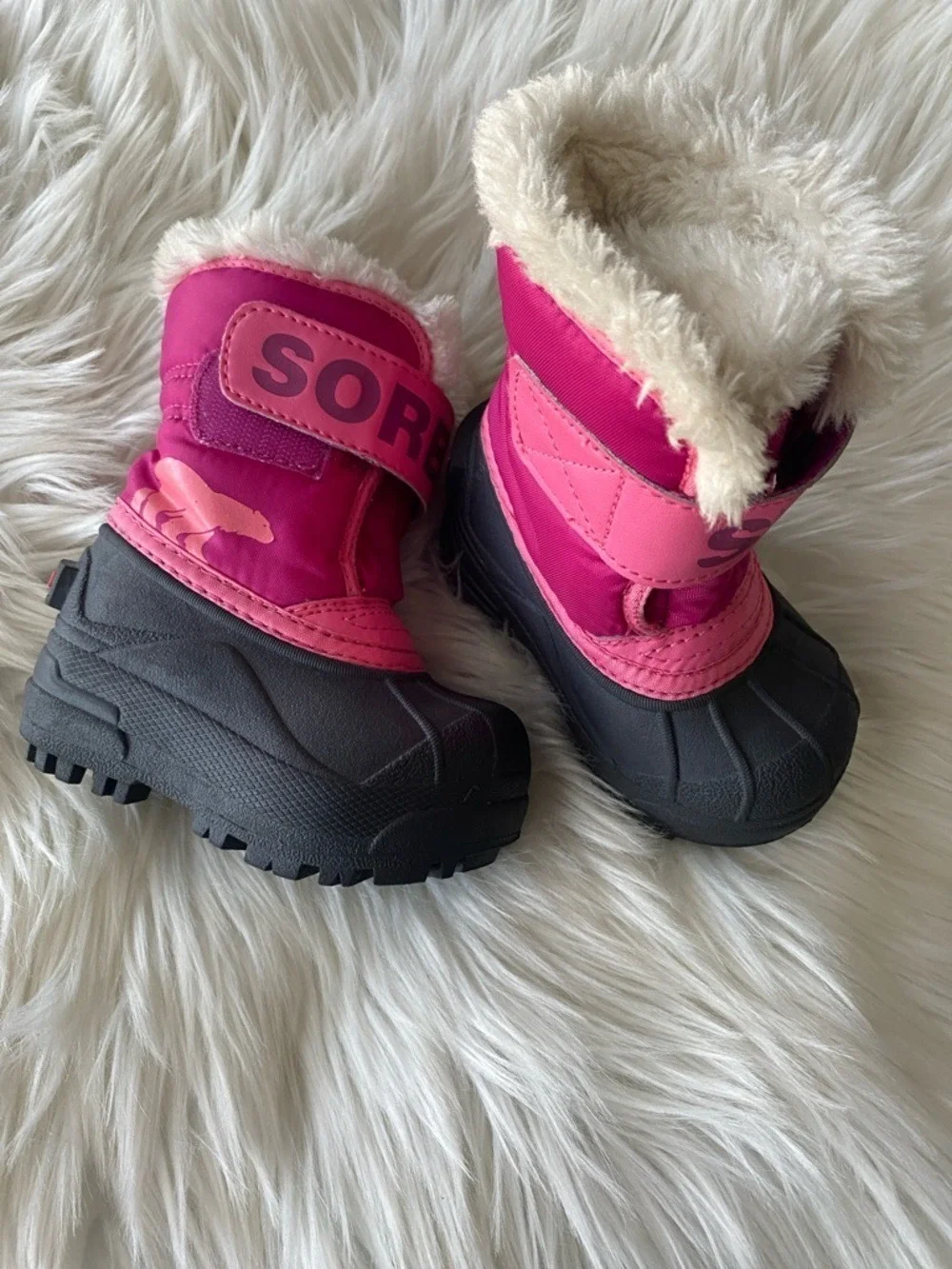 Sorel toddler Pink and Hot Pink Kids' Winter Boots
